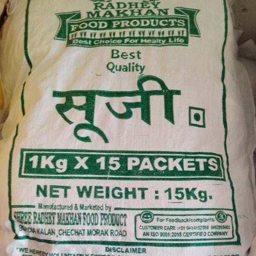 Heavy Duty Semolina Packaging Bag