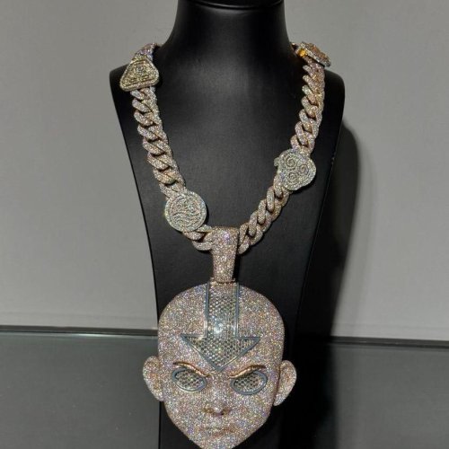 Custom Diamond Studded Pendant