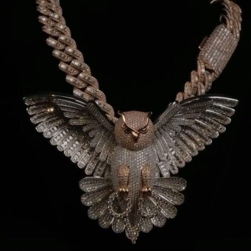 Fine Diamond Studded Pendant Customization