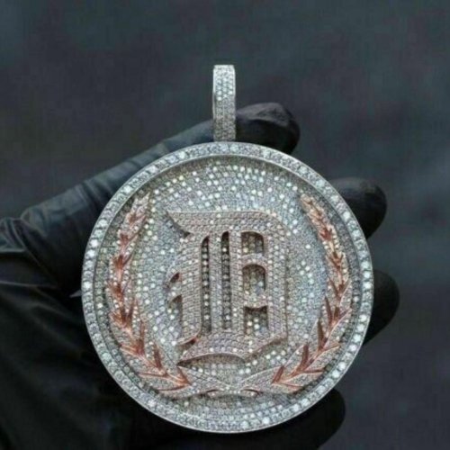 Genuine Silver Diamond Pendant