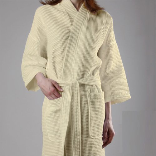 Ladies Creamy Bathrobe