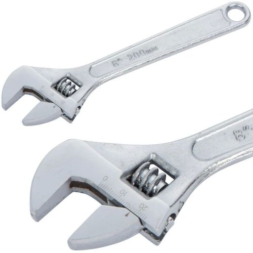8 Inch Mild Steel Adjustable Wrench