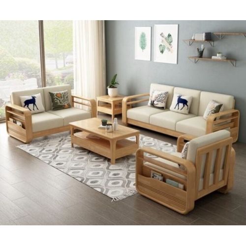 Premium Wooden Sofa Set