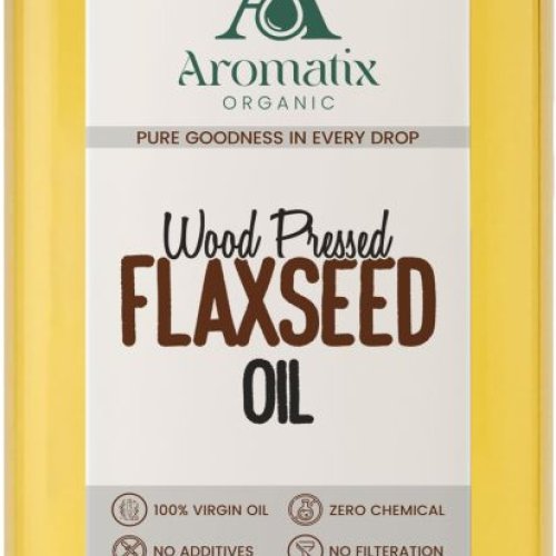 Wood Pressed Flaxseed Oil
