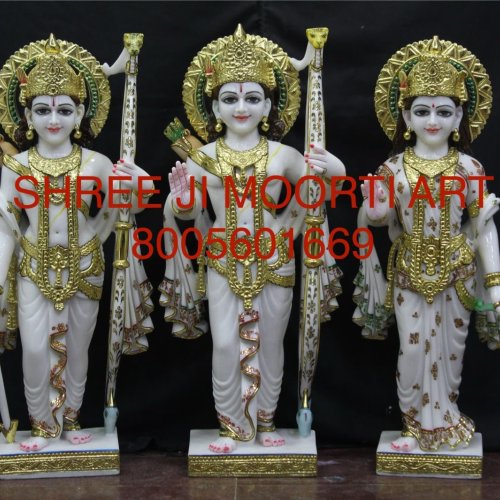 Colorful Marble RAM Darbar Statue