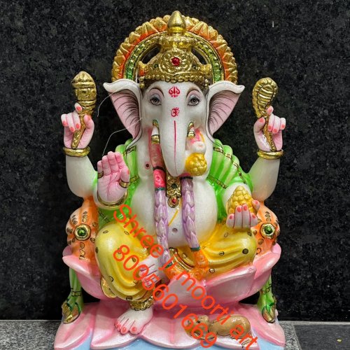Ganesha Marble Statue