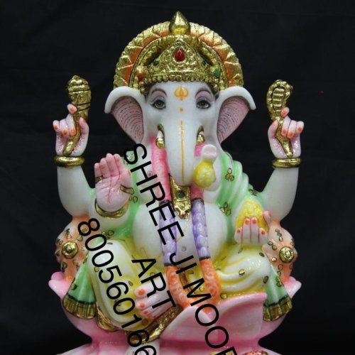 Lord Marble Ganesh Ji Statue