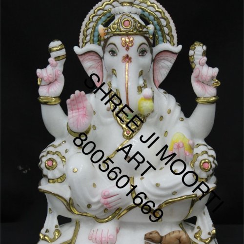 Lord Marble Ganesh Statue