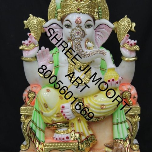 Marble Ganesh Ji Statue