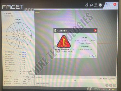 Laser Facet Cutting Software