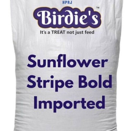 25kg Birdie\'S Sunflower Stripe Imported Seeds