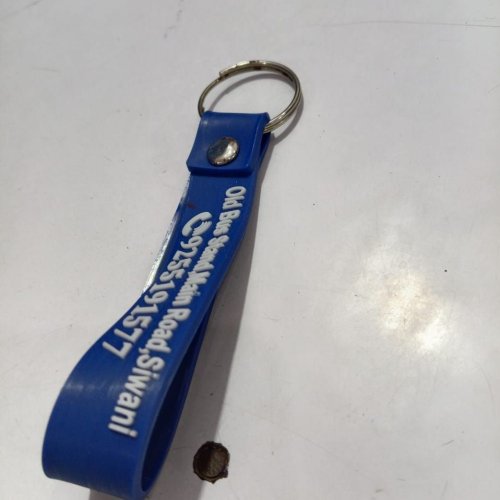 Silicone Key Chain Label