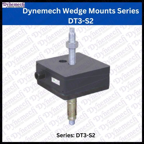 Dynemech Freestanding Elevated Anti Vibration Wedge Mounts Series DT3-S2