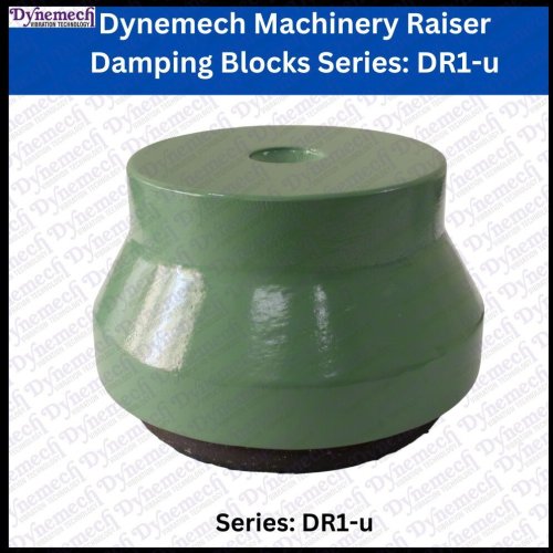 Dynemech Machinery Raiser Damping Block Mounts Series DR1 U