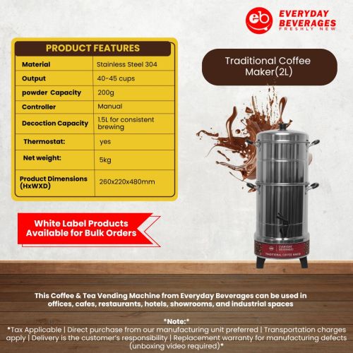 Electric Coffee Maker 2L