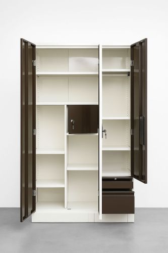 2 Door With Locker Steel Almirah