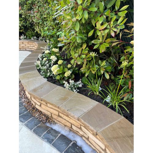 Sandstone Wall Coping Tiles