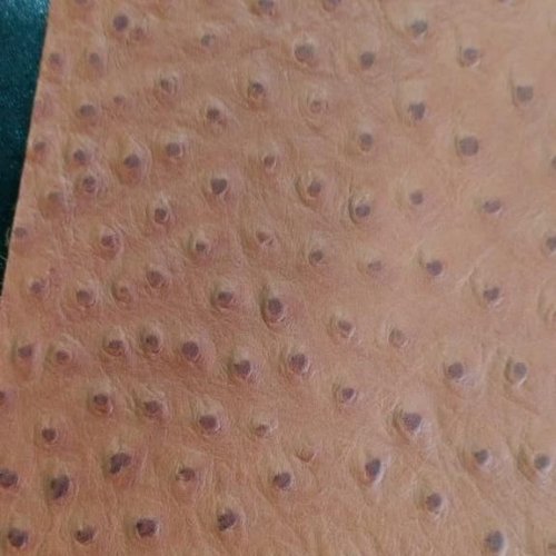 Ostritch Print Genuine Leather