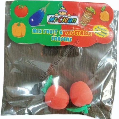 3D Apple Rubber Eraser Set