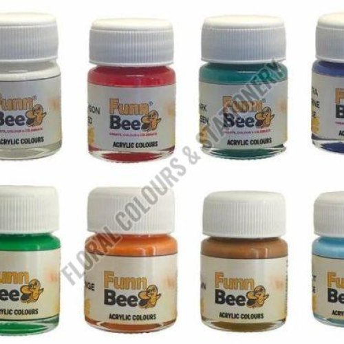 Fun Bee 10ml Acrylic Colour Set