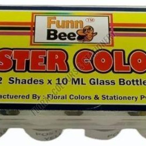 Funn Bee School Art Poster Colors Set OF 12 Pcs