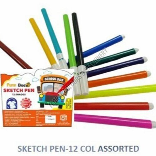 Funn Bee Sketch Pen Box Set OF 12 Pcs