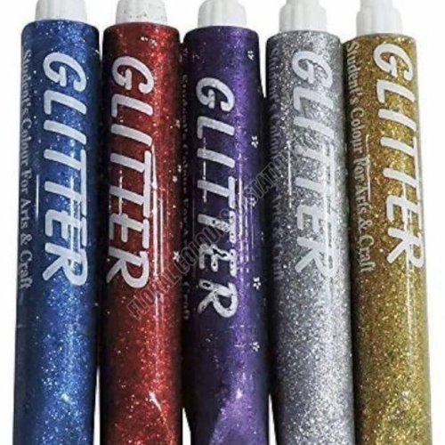 Glitter 5 Tube Craft Glue Set