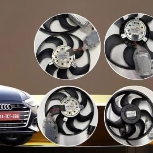 Bmw Car Readiotor Fan