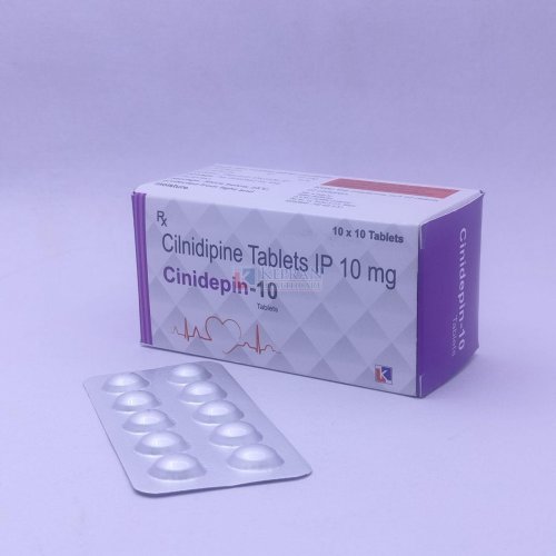 Cinidepin 10mg Cilnidipine Tablets