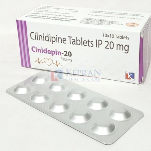 Cinidepin 20mg Cilnidipine Tablets