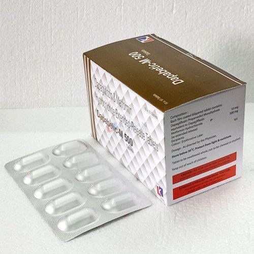Dapabetic M 500mg Dapagliflozin Metformin Tablets