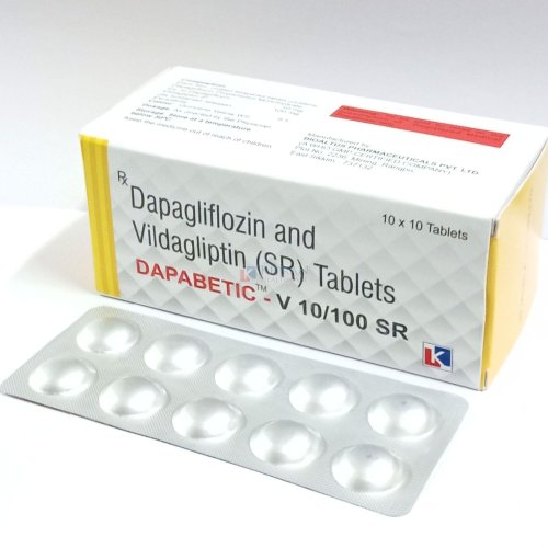 Dapabetic V Dapagliflozin Vildagliptin Tablets
