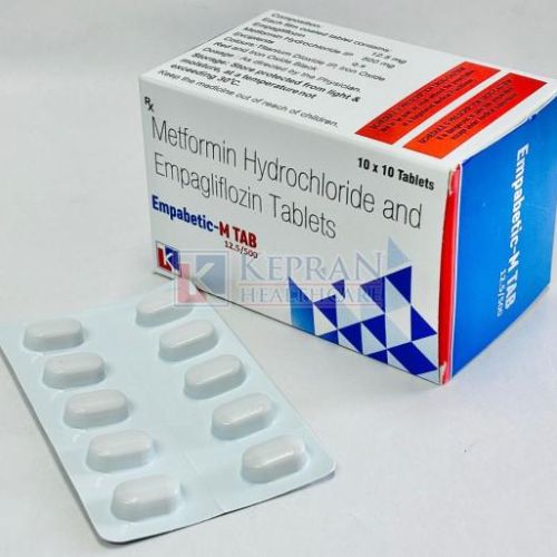 Empabetic M 500mg Hydrochloride Empagliflozin Tablets