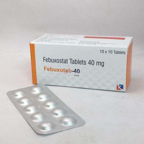 Febuxotab 40mg Febuxostat Tablets