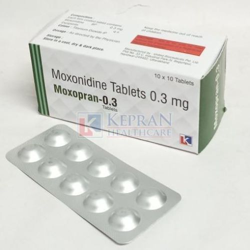Moxopran 0.3mg Moxonidine Tablets