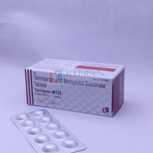 Telmipran Mt 25mg Telmisartan Metoprolol Succinate Tablets
