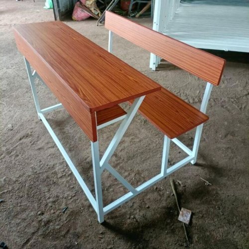 Wooden Dual Seater Classroom Bench