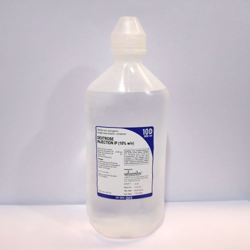 500ml Dextrose 10% IV Fluid