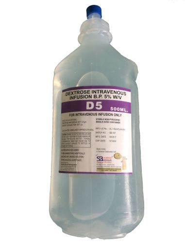 500ml Dextrose 5% IV Fluid