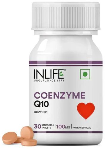Coenzyme Q10 100mg Chewable Tablets