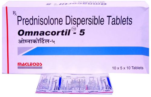 Omnacortil 5mg Prednisolone Dispersible Tablets