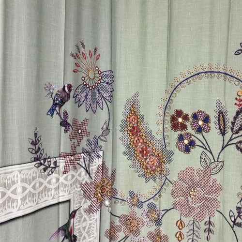 Floral Pure Cotton Digital Print Bedsheet Fabric