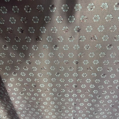 Grey Lightweight Cotton Printed Fabric