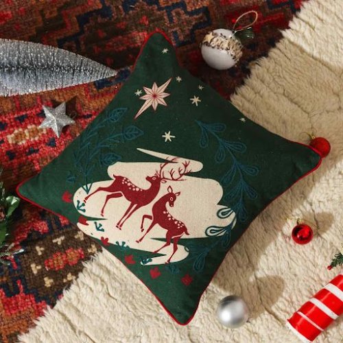 Digital Print Christmas Cushion Cover