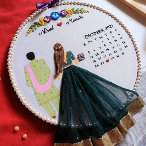 Wall Hanging Embroidery Hoop