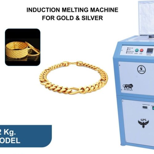 2 Kg Induction Melting Machine for Gold and Silver