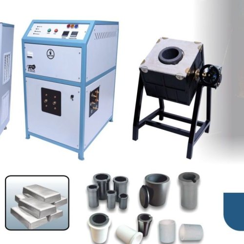 30 Kg SPS Tilting Induction Gold Melting Furnace