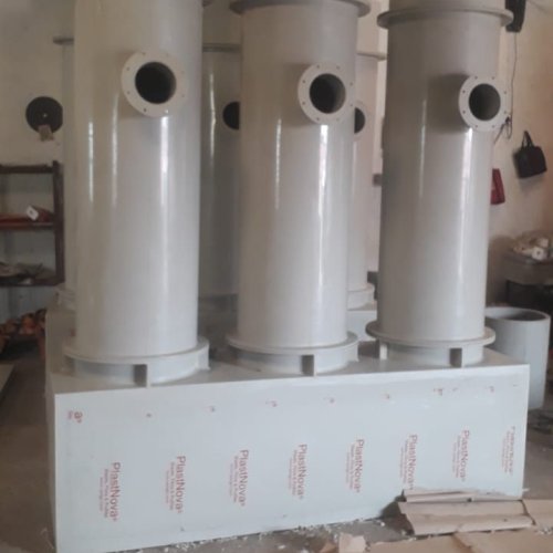 4000 CFM PPH Vertical Fume Scrubber System