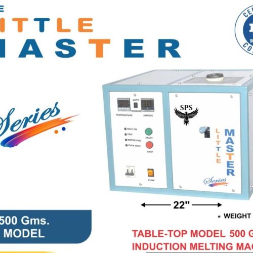 500 Gms SPS Table Top Induction Gold Melting Machine