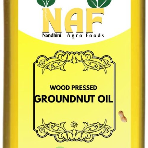 Wood Pressed Groundnut Oil